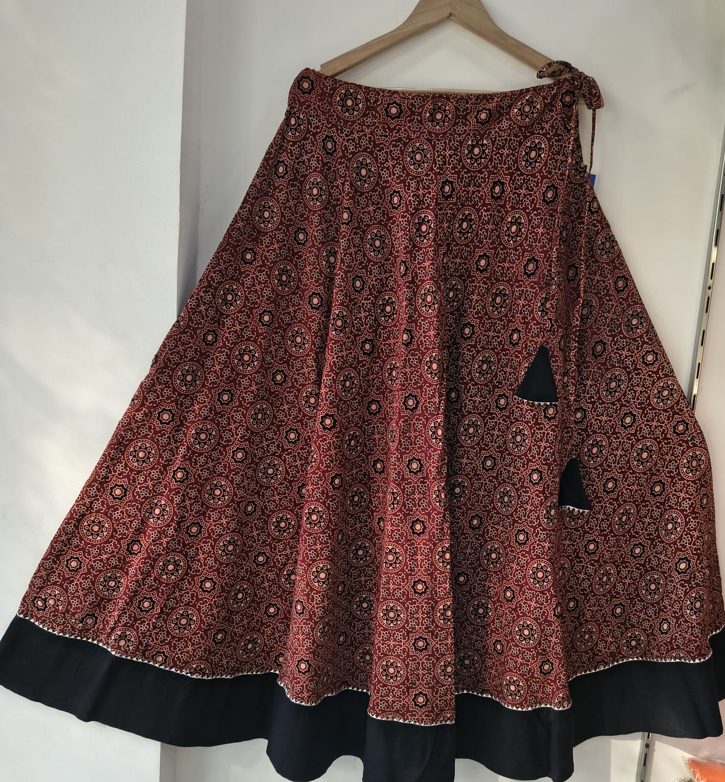 A-line Skirt -Red