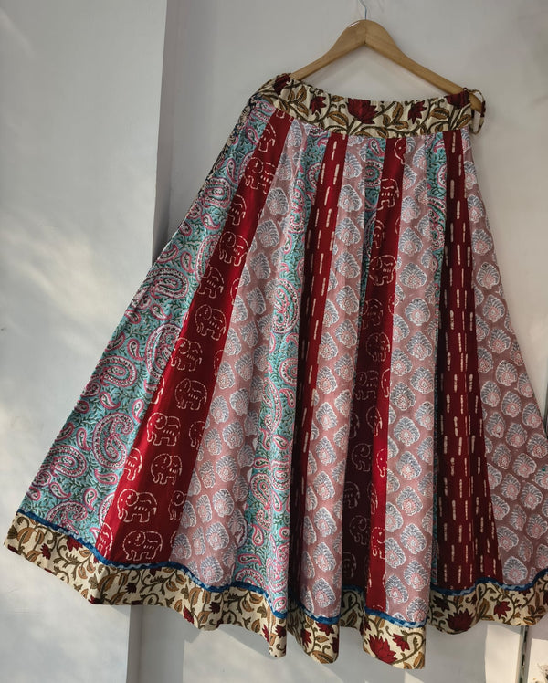 Multi Colour Kali Skirt