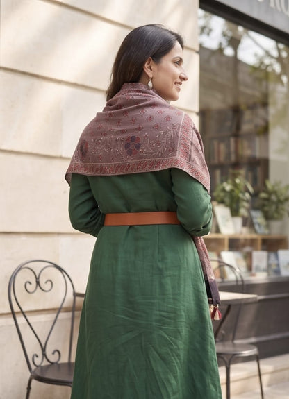 Handblock Printed Modal Silk Stole
